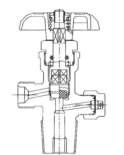 QF-2A Тип муфты вала латунный клапан баллона с углекислым газом CO2 