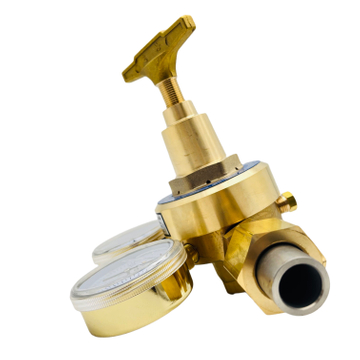 Regulador de soldadura de lat&oacute;n y ox&iacute;geno reductor de presi&oacute;n YQJ-12D con man&oacute;metro