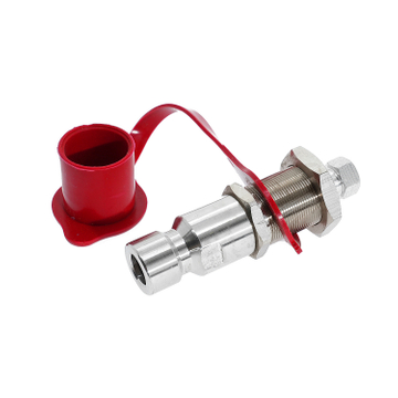 V&aacute;lvula inflable de gas natural con boquilla de llenado de GNC de acero inoxidable QF-T5