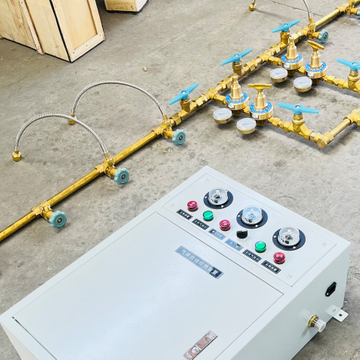 Caja de conmutaci&oacute;n autom&aacute;tica de gas utilizada en el colector de gas